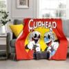 3D Game Cuphead and Mugman Gamer HD Blanket Soft Throw Blanket for Home Bedroom Bed Sofa 16 - Cuphead Shop