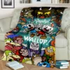 3D Game Cuphead and Mugman Gamer HD Blanket Soft Throw Blanket for Home Bedroom Bed Sofa 20 - Cuphead Shop