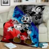 3D Game Cuphead and Mugman Gamer HD Blanket Soft Throw Blanket for Home Bedroom Bed Sofa 8 - Cuphead Shop