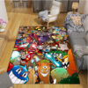 3D Printing Cuphead and Mugman Playroom and Bedroom Plush Carpet Non slip Carpet Soft Play Mat 14 - Cuphead Shop