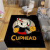 3D Printing Cuphead and Mugman Playroom and Bedroom Plush Carpet Non slip Carpet Soft Play Mat 5 - Cuphead Shop