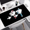 Cuphead Mouse Pads Gaming Mousepad Gamer Keyboard Pad Desk Protector Pc Accessories Deskmat Mats Anime Mause - Cuphead Shop