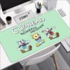 Cuphead Mouse Pads Gaming Mousepad Gamer Keyboard Pad Desk Protector Pc Accessories Deskmat Mats Anime Mause 6 - Cuphead Shop