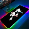 Cuphead RGB Mouse Pad Anime Gaming LED Mousepad Gamer Desk Accessories Keyboard Mat Deskmat Mats Mause 8 - Cuphead Shop