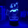 Gaming Cuphead Led Night Light Mugman Blue for Child Bedroom Decoration Nightlight Birthday Gift Room Decor - Cuphead Shop