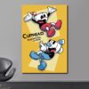 The Devil Cuphead Craps Posters Game Anime Cartoon Canvas Painting Pictures for Modern Bedroom Club Wall 1 - Cuphead Shop