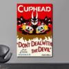The Devil Cuphead Craps Posters Game Anime Cartoon Canvas Painting Pictures for Modern Bedroom Club Wall 10 - Cuphead Shop