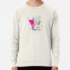 ssrcolightweight sweatshirtmensoatmeal heatherfrontsquare productx1000 bgf8f8f8 38 - Cuphead Shop